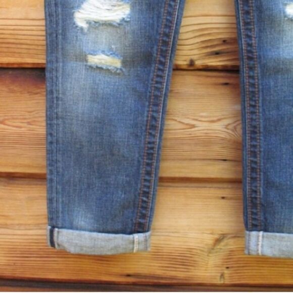 NWT  Miss Me Blue Boyfriend Ankle Jeans - Picture 4 of 8